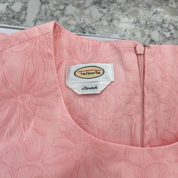 Talbots Pink Midi Dress with Timeless Elegance - Picture 6 of 7